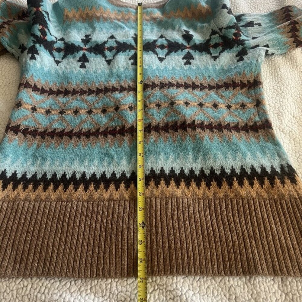 Pendleton Alpaca Wool Southwestern Aztec Pattern Cardigan Sz L Western Classic‎ - Picture 6 of 6